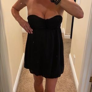 GUESS Little Black Strapless Dress Size 5